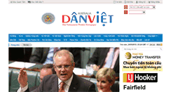 Desktop Screenshot of danviet.com.au